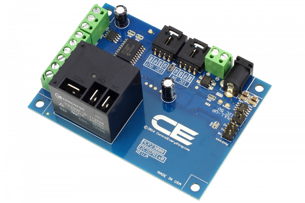 1-Channel High-Power Relay Controller + 7 GPIO with I2C Interface