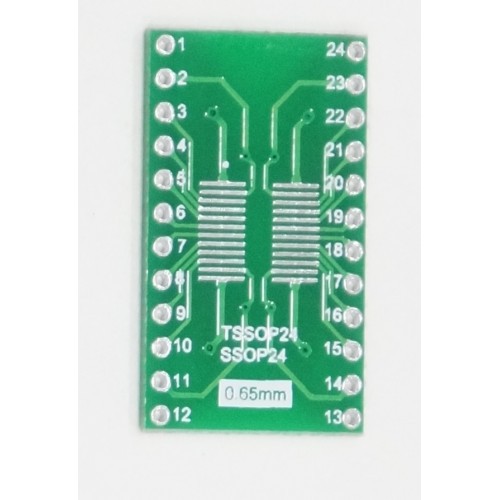 Adapter -SMD to DIP - SOIC24 /TSSOP24 /SSOP24 /SO24 /SOP24