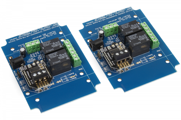 Direct Wired Contact Closure Transmitter Receiver 2-Channel SPDT Relays 2-Way