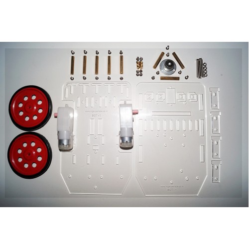 2WD Robotic Chassis - Beginners for Arduino, Raspberry Pi