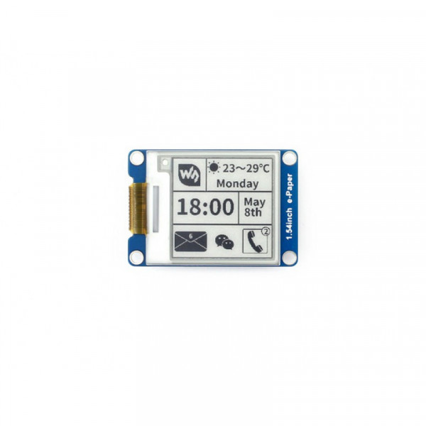 200x200, 1.54inch E-Ink display module