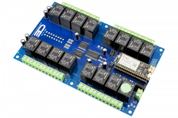 16-Channel General Purpose SPDT Relay Shield with IoT Interface