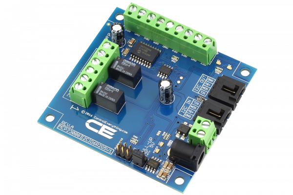 2-Channel 1-Amp SPDT Signal Relay Controller + 6 GPIO with I2C Interface