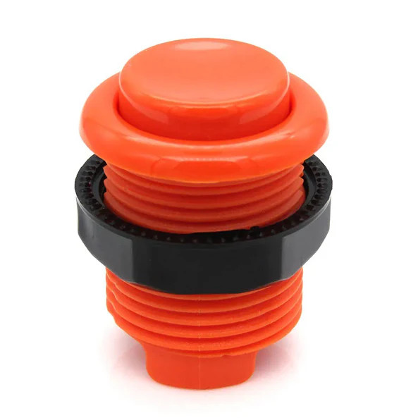 Concave Button - Orange