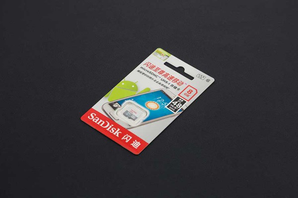 SD/MicroSD Memory Card (8 GB Class10 SDHC)