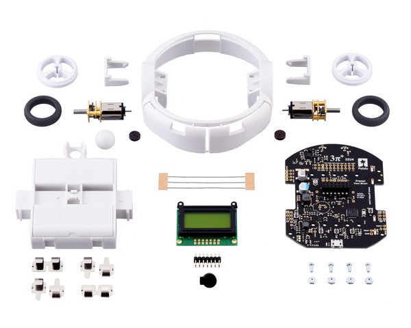 3pi+ 32U4 Robot Kit with 75:1 LP Motors (Turtle Edition Kit)