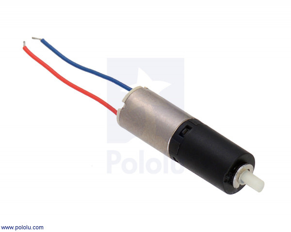 136:1 Sub-Micro Plastic Planetary Gearmotor 6Dx19L mm