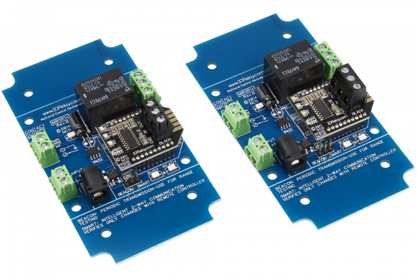 Direct Wired Contact Closure Transmitter Receiver 1-Channel SPDT Relay 2-Way